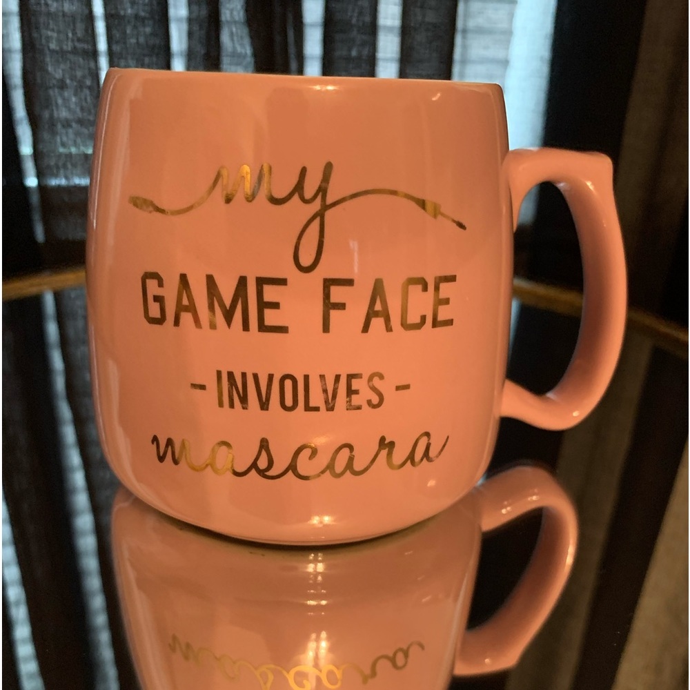 Game Face Involves Mascara Mug